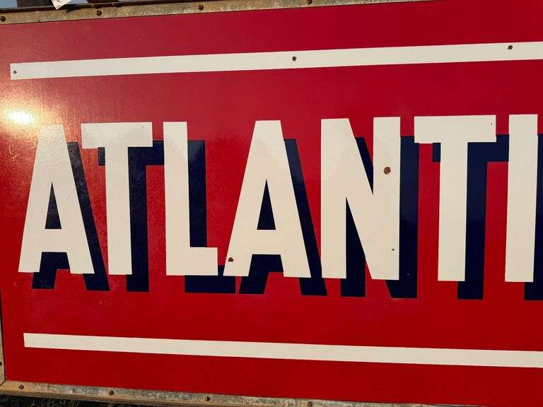 Porcelain Atlantic Sign