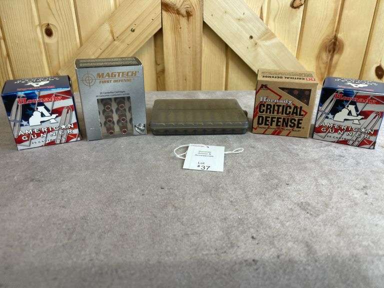 3 Boxes Hornady, 1 Box MagTech, Misc.  95 & 125 Gr. .38 Special image
