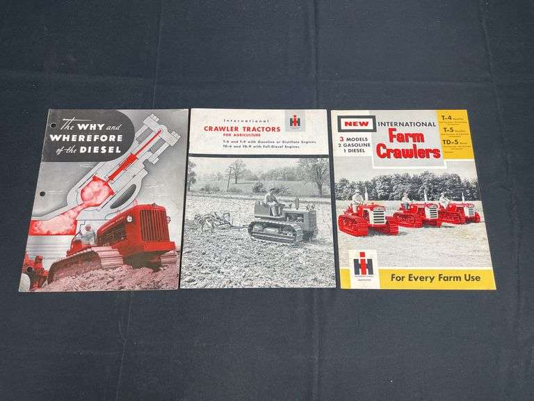 (3) IH Crawler Sales Literature image