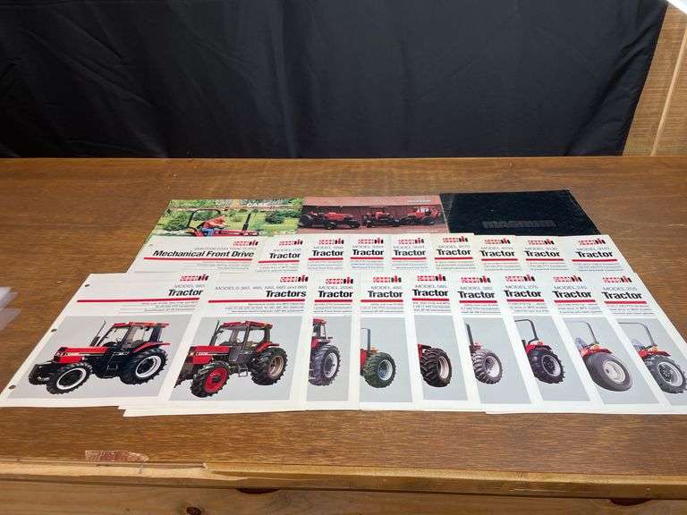 Case-IH Tractor Sales Literature image
