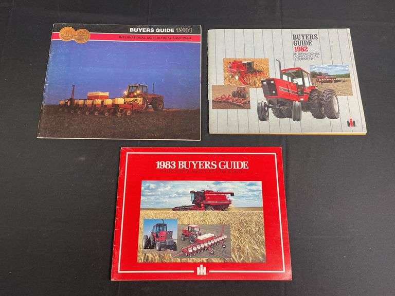 (3) IH Farm Equipment Buyers Guide image