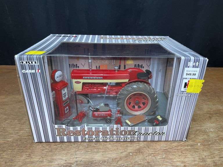 1/16 Farmall 460 Restoration NIB Ertl image
