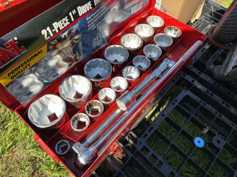 Pressure Washer, Socket Set & Painting Supplies