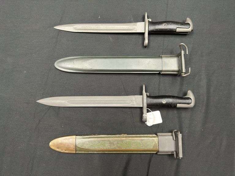 (2)-US Model M1 UC Bayonets w/Scabbards image