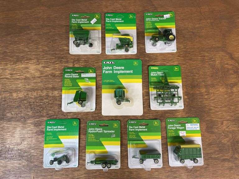 (10) 1/64 John Deere NIB Ertl image