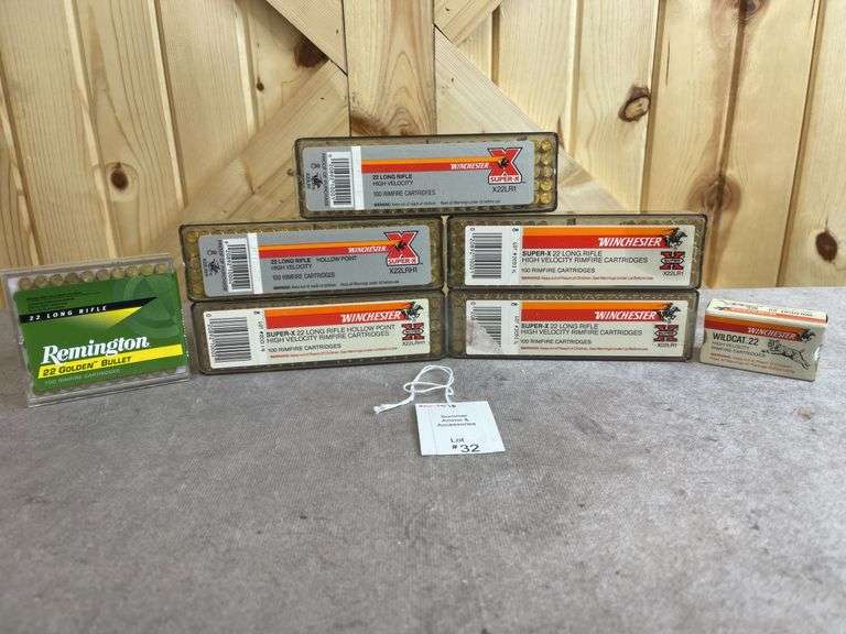 6 Boxes Winchester & 1 Box  Remington .22 LR image