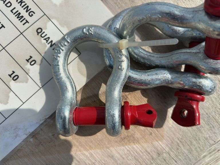 (3) Pins and Clevis