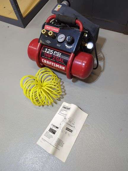 125PSI Craftsman Air Compressor - 2 Gal/1HP - Direct Drive image