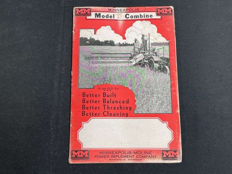 MM Model D Combine Sales Literature image
