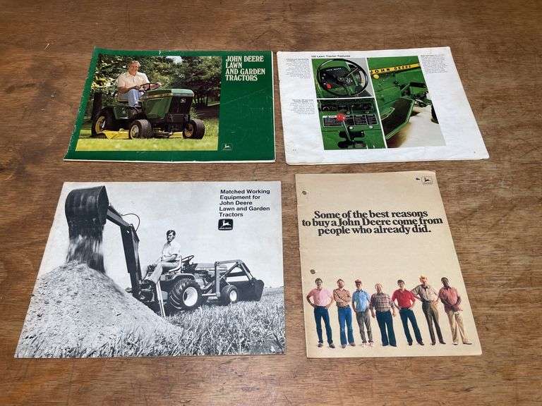 (4) John Deere L&G Sales Literature image