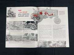 (3) Farmall M Tractor Sales Literature