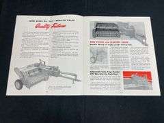 (3) John Deere Implement Sales Literature