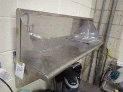 (2) NFS Stainless Shelf - 4 ft x 1 ft