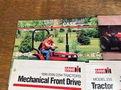 Case-IH Tractor Sales Literature