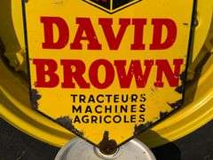 Porcelain French David Brown Sign