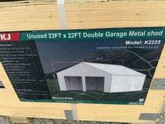 23 X 22FT Double Garage Shed