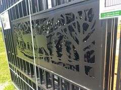 Metal Farm Driveway Gate 7 X 20 Ft 2 Pieces