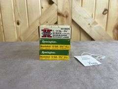 1 Box Winchester & 2 Boxes Remington 00 & 0000 Buckshot 12 Gauge