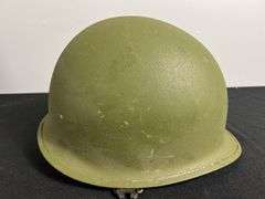 US Military Helmet w/Shell Liner & Chinstrap
