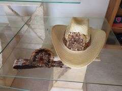 Cowboy Hat with Feathers Lot