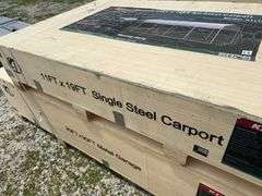 11 X 19FT Single Steel Carport