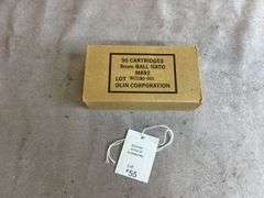 1 Box Olin/Winchester M882 9mm Ball