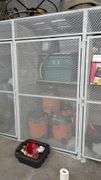 (9) Security Cages 7.5 ft tall x 4 ft wide x 4 ft deep sections