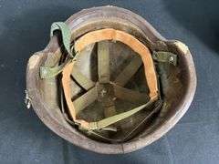 (2)-US PASGT Ballistic Helmets w/Chinstraps