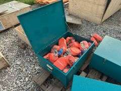 Teal Work Storage Box