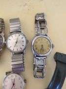 Men's Watches Lot - Bulova/Helbros/Timex