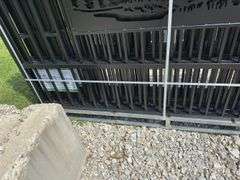Metal Farm Driveway Gate  7 X 20 Ft 2 Pieces
