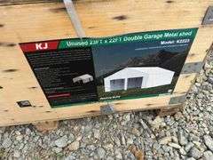 23 X 22FT Double Garage Metal Shed
