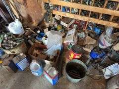 Southwest Corner of Shop. Corner to Furnace