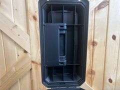 Two Empty Hard Plastic Range Boxes; 1 Plano