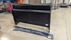 Black King Sleigh Bed - King Size