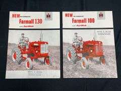 (2) Farmall 100 + 130 Tractor Sales Literature