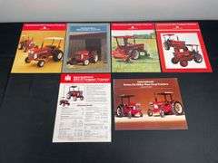 (6) IH 84 Series Tractor Sales Literature