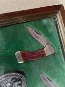 Knives in box case