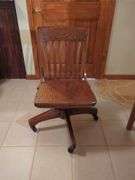 Drexel Heritage Office Desk with Rolling Chair - 46" x 24" x 30"