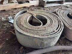 Hit and Miss Engine Long Exhaust and (2) Flatbelts