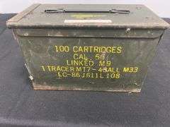 (3)-Cal .50 Metal Ammo Cans