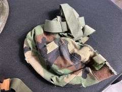 US Military Helmet w/(2)-Shell Liners & More