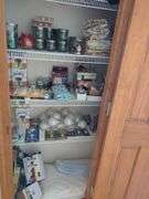 Closet Contents - Candles/Pillows/Lightbulbs