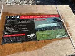 11 X 19FT Steel Single Carport
