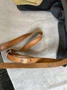 Canvas Field Bag & Misc. Leather Holsters, Etc.