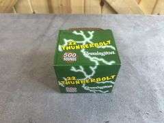 500 Rounds Remington Thunderbolt .22 LR RN