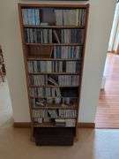 CD Tower with CD'S And Tape Cassettes - Classics