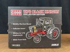 1/16 Case 1170 Black Knight Collector NIB Ertl