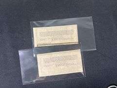 Lot of Early German Bank Notes