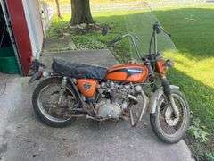 1971 Honda 450 Motorcycle